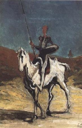 Honore  Daumier Don Quixote (mk09) Spain oil painting art